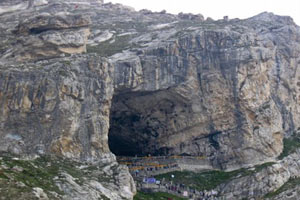 Amarnath Cave in Jammu Kashmir India