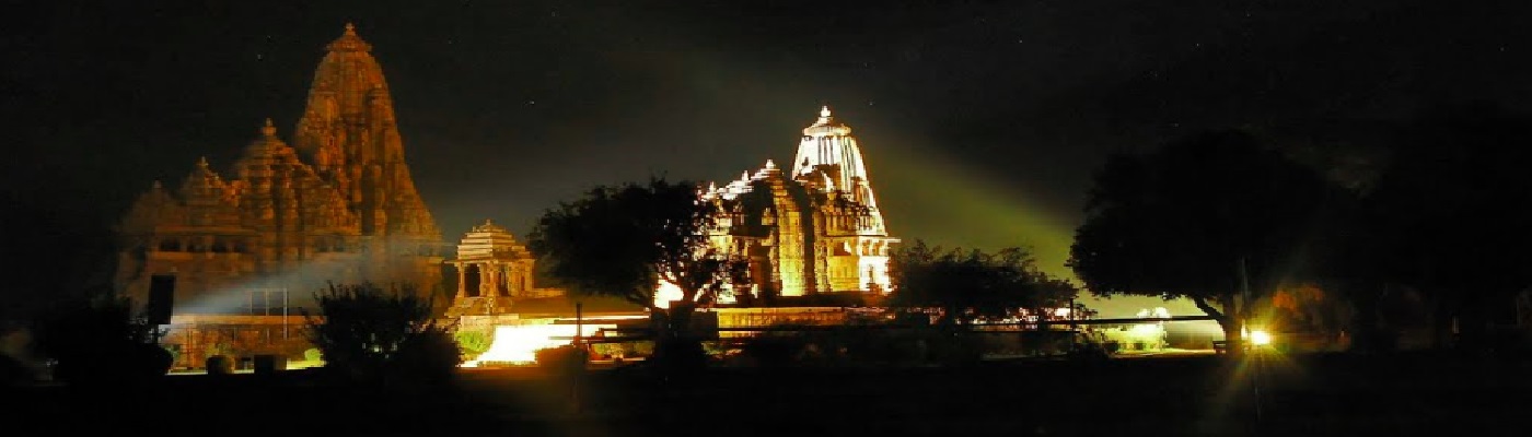 The Lights and Sound Show of Khajuraho, India