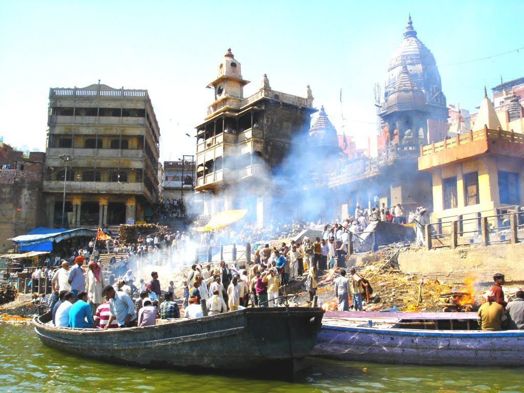 Moksha image in Varanasi India