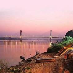 New Yamuna Bridge Allahabad India