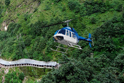 Vaishno Devi Yatra by Helicopter, India