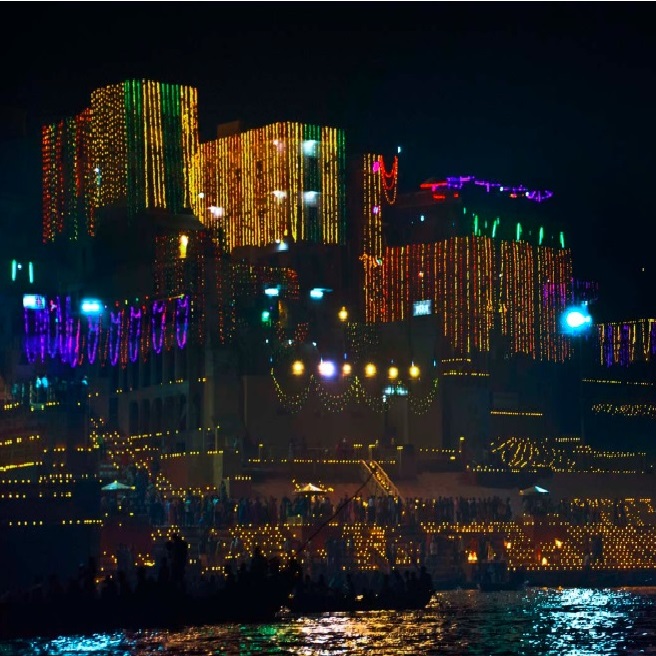 Dev Diwali in Dasawamedh Ghat Varanasi India