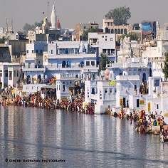 Asthi Visarjan in Pushkar India