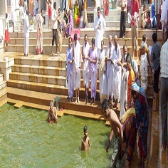 Asthi Visarjan in Siddhpur, Gujarat India