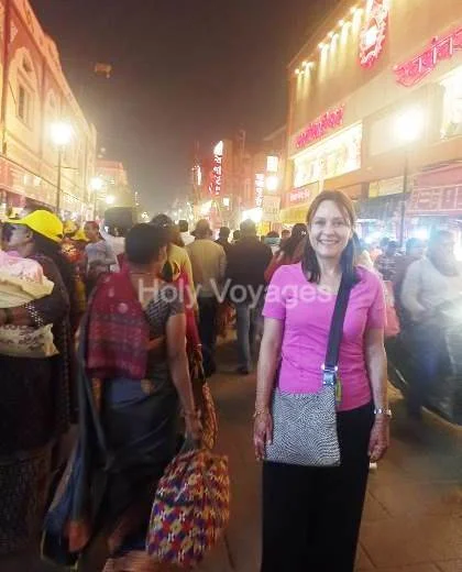 Holy Voyages facilitated a tour for Ms. Gabriela from Mexico, who explored Dashashwamedh Ghat on 26th November 2024.