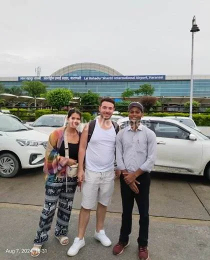 Holy Voyages arranged an India Heritage Tour for Nicolas and Killy from France.