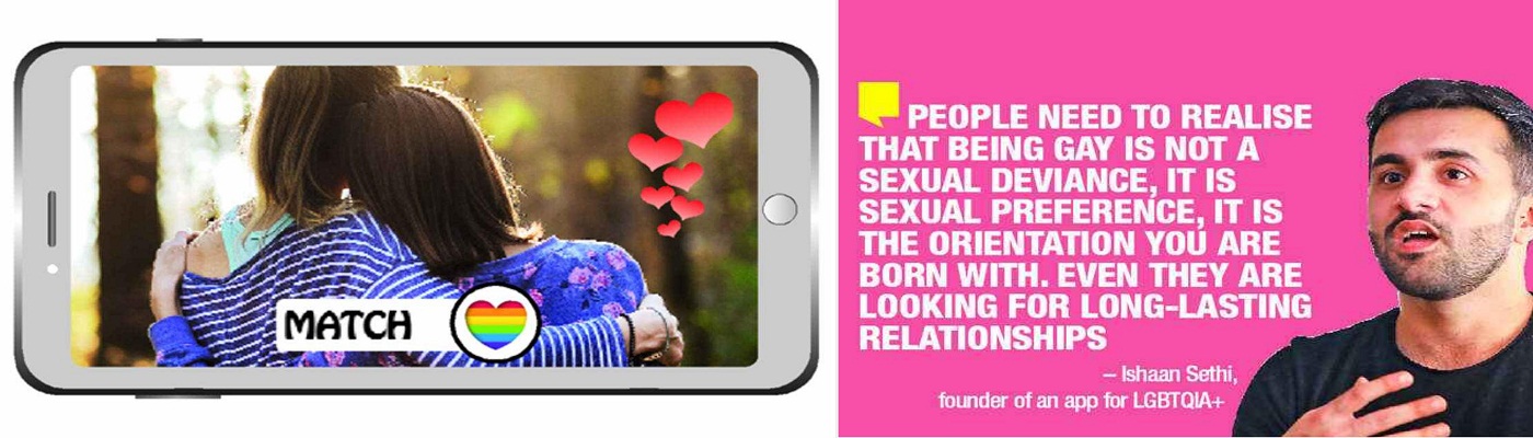  LGBTQIA + members  Dating apps 