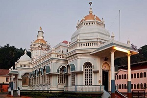Religious mangeshi temple goa india