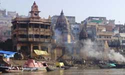 Manikarnika Ghat Varanasi India